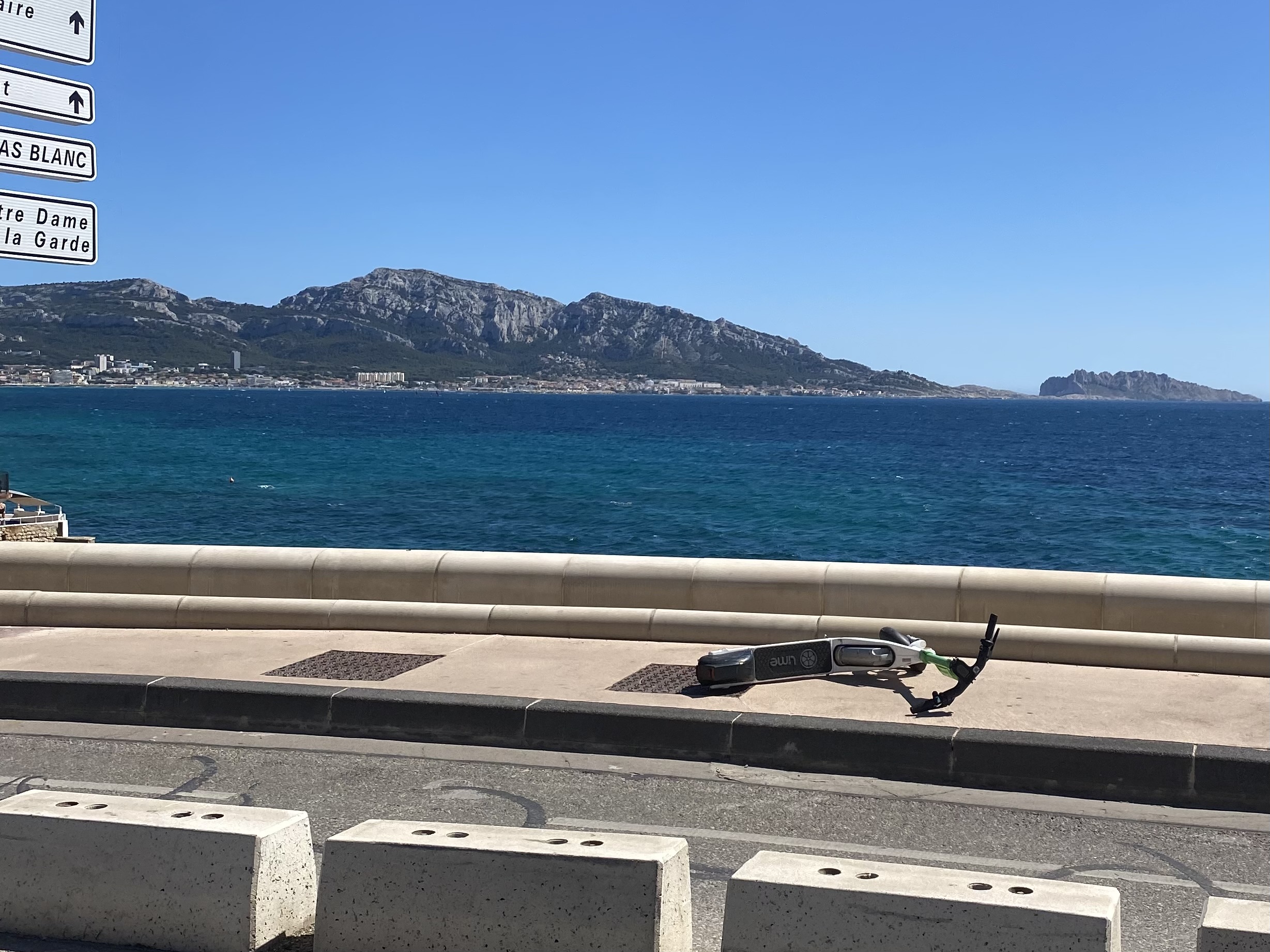 Lime scooter in Marseille
